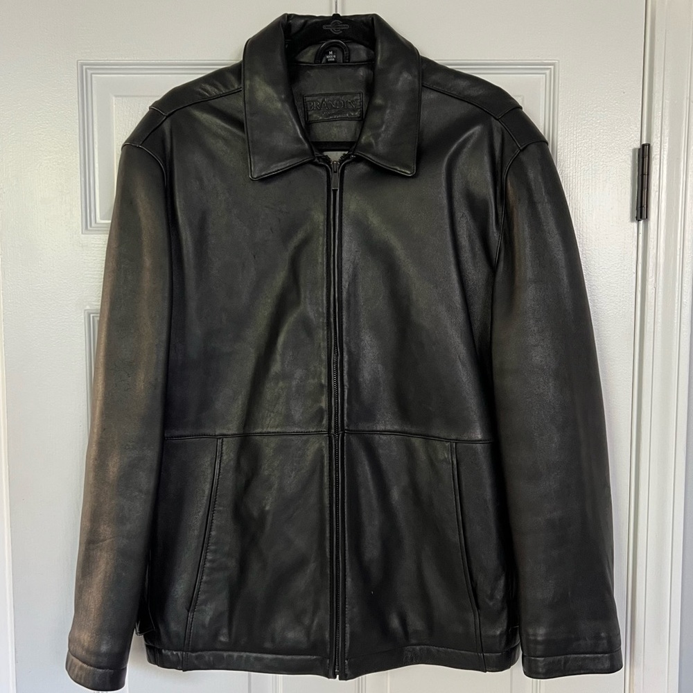 Brandini | Men’s Leather Jacket, M